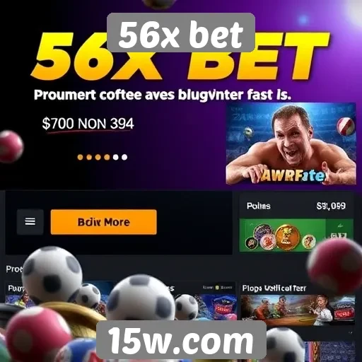 Ofertas e promoções disponíveis no 56x bet