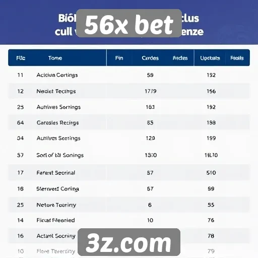 Comparativo de bônus oferecidos pela 56x bet